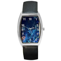  Coral Reef Barrel Style Metal Watch by CKArtCreations