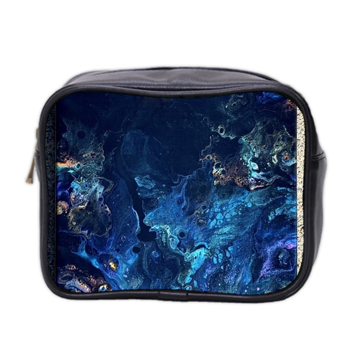  Coral reef Mini Toiletries Bag (Two Sides)