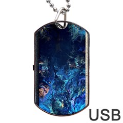  Coral Reef Dog Tag Usb Flash (two Sides) by CKArtCreations