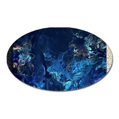  Coral Reef Oval Magnet by CKArtCreations