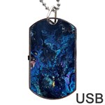  Coral reef Dog Tag USB Flash (Two Sides) Back