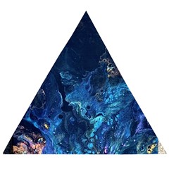  Coral Reef Wooden Puzzle Triangle by CKArtCreations