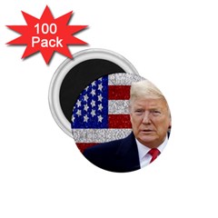 Trump President Sticker Design 1 75  Magnets (100 Pack)  by dflcprintsclothing