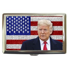 Trump President Sticker Design Cigarette Money Case by dflcprintsclothing