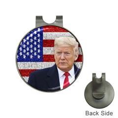 Trump President Sticker Design Hat Clips With Golf Markers by dflcprintsclothing