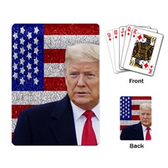 Trump President Sticker Design Playing Cards Single Design (rectangle)