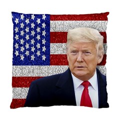 Trump President Sticker Design Standard Cushion Case (two Sides) by dflcprintsclothing