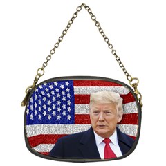 Trump President Sticker Design Chain Purse (two Sides) by dflcprintsclothing