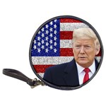 Trump President Sticker Design Classic 20-CD Wallets Front