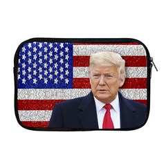 Trump President Sticker Design Apple Macbook Pro 17  Zipper Case by dflcprintsclothing