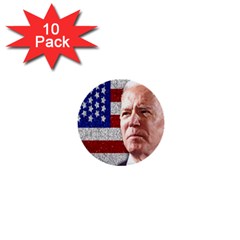 Biden President Sticker Design 1  Mini Buttons (10 Pack)  by dflcprintsclothing