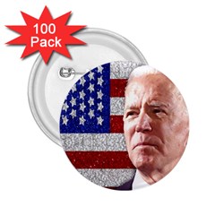 Biden President Sticker Design 2 25  Buttons (100 Pack)  by dflcprintsclothing