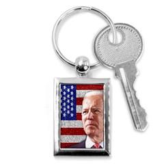 Biden President Sticker Design Key Chain (rectangle) by dflcprintsclothing