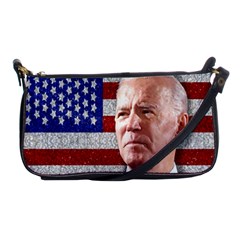 Biden President Sticker Design Shoulder Clutch Bag by dflcprintsclothing