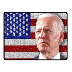 Biden President Sticker Design Fleece Blanket (small)