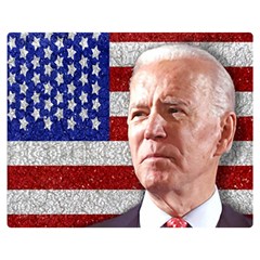 Biden President Sticker Design Double Sided Flano Blanket (medium)  by dflcprintsclothing