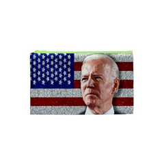 Biden President Sticker Design Cosmetic Bag (xs) by dflcprintsclothing