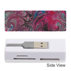 Marbling Ornate Memory Card Reader (stick) by kaleidomarblingart