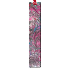 Marbling Ornate Large Book Marks by kaleidomarblingart