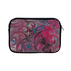 Marbling Ornate Apple Ipad Mini Zipper Cases by kaleidomarblingart