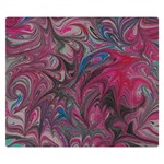 Marbling ornate Double Sided Flano Blanket (Small)  50 x40  Blanket Front