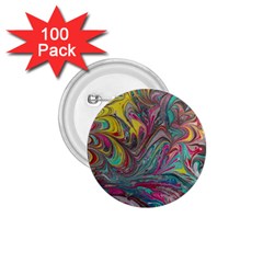 Abstract Marbling 1 75  Buttons (100 Pack)  by kaleidomarblingart