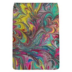 Abstract Marbling Removable Flap Cover (s) by kaleidomarblingart