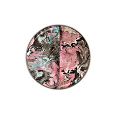 Marbling Collage Hat Clip Ball Marker