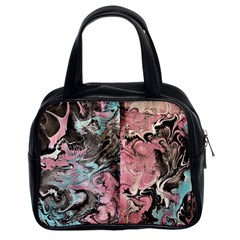 Marbling Collage Classic Handbag (two Sides)