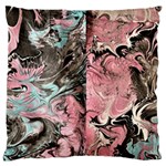 Marbling Collage Large Cushion Case (One Side) Front