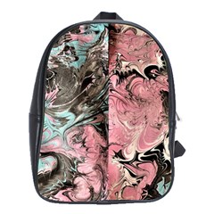 Marbling Collage School Bag (xl)