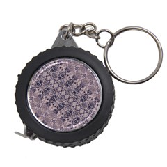 Violet Textured Mosaic Ornate Print Measuring Tape by dflcprintsclothing