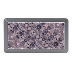 Violet Textured Mosaic Ornate Print Memory Card Reader (mini) by dflcprintsclothing