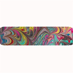 Abstract Marbling Swirls Large Bar Mats by kaleidomarblingart