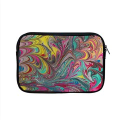 Abstract Marbling Swirls Apple Macbook Pro 15  Zipper Case by kaleidomarblingart