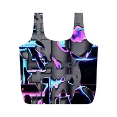 D B  Full Print Recycle Bag (m) by MRNStudios