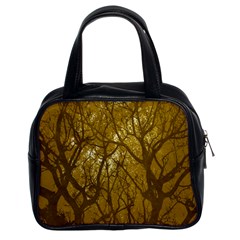 Forest Landscape Illustration 2 Classic Handbag (two Sides)