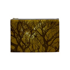 Forest Landscape Illustration 2 Cosmetic Bag (medium) by dflcprintsclothing