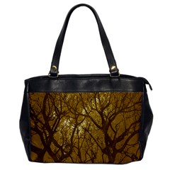 Forest Landscape Illustration 2 Oversize Office Handbag by dflcprintsclothing