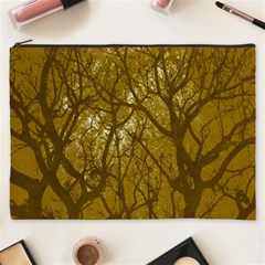 Forest Landscape Illustration 2 Cosmetic Bag (xxxl) by dflcprintsclothing