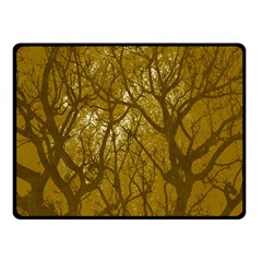 Forest Landscape Illustration 2 Double Sided Fleece Blanket (small) 