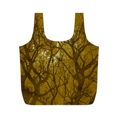 Forest Landscape Illustration 2 Full Print Recycle Bag (m) by dflcprintsclothing