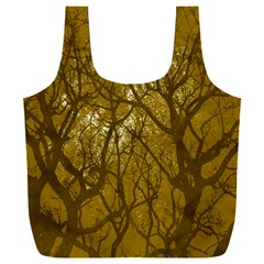 Forest Landscape Illustration 2 Full Print Recycle Bag (xxl) by dflcprintsclothing