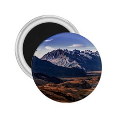 Mountain Patagonian Landscape, Santa Cruz, Argentina 2 25  Magnets by dflcprintsclothing