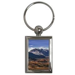 Mountain Patagonian Landscape, Santa Cruz, Argentina Key Chain (rectangle) by dflcprintsclothing