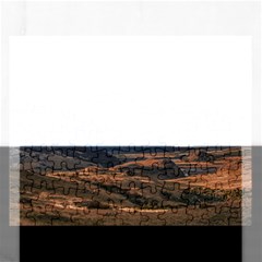 Mountain Patagonian Landscape, Santa Cruz, Argentina Rectangular Jigsaw Puzzl by dflcprintsclothing