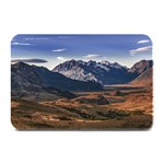 Mountain Patagonian Landscape, Santa Cruz, Argentina Plate Mats 18 x12  Plate Mat