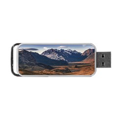 Mountain Patagonian Landscape, Santa Cruz, Argentina Portable Usb Flash (two Sides) by dflcprintsclothing