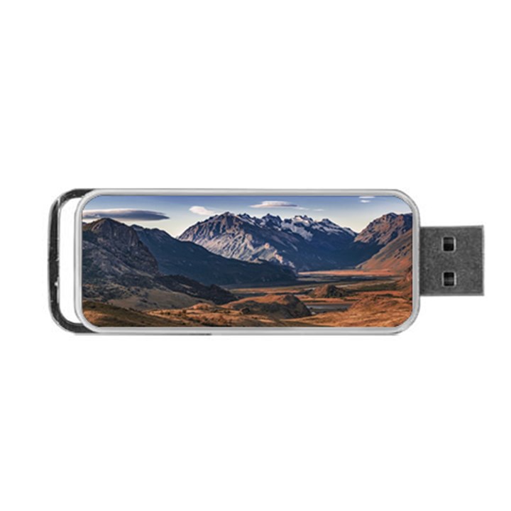 Mountain Patagonian Landscape, Santa Cruz, Argentina Portable USB Flash (Two Sides)