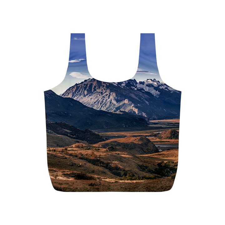 Mountain Patagonian Landscape, Santa Cruz, Argentina Full Print Recycle Bag (S)